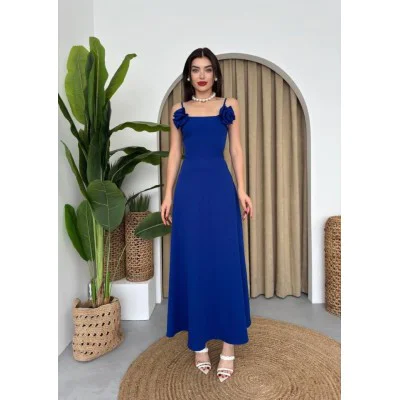 Matilda Gül İp Askılı Elbise Matilda Gül İp Askılı Elbise