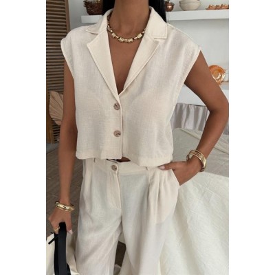 Zoe Crop Yelek Takım 9744-08 Zoe Crop Yelek Takım 9744-08