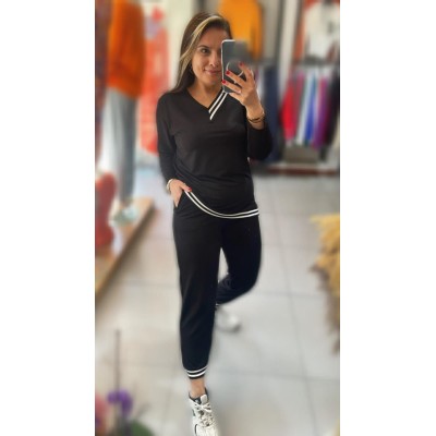 Kadın Yeni Sezon Uzun Kollu Ribana Detay Ikili Takım Kadın Yeni Sezon Uzun Kollu Ribana Detay Ikili Takım