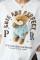 Teddy Bear T-Shirt - Krem Teddy Bear T-Shirt - Krem