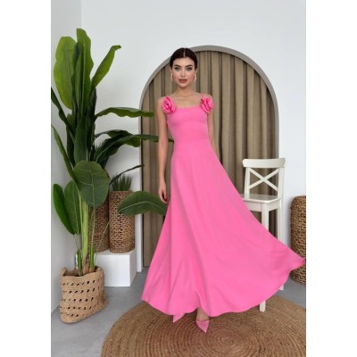 Matilda Gül İp Askılı Elbise Matilda Gül İp Askılı Elbise