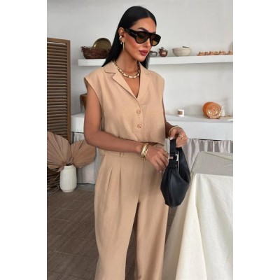 Zoe Crop Yelek Takım 9744-08 Zoe Crop Yelek Takım 9744-08