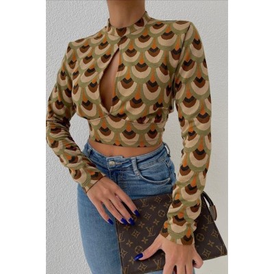 Autumn Cut Out Bluz 3018-08 Autumn Cut Out Bluz 3018-08