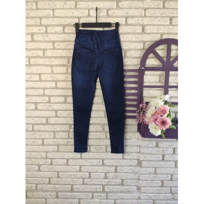 Yüksek Bel Likralı Jean Pantolon 90 Cm Yüksek Bel Likralı Jean Pantolon 90 Cm