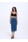 6471 DENİM MIDI SLIT SKIRT-KOYU MAVİ 6471 DENİM MIDI SLIT SKIRT-KOYU MAVİ