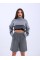 43241 TRİKO ÇİZGİLİ BALIKÇI CROP-GRİ-SİYAH 43241 TRİKO ÇİZGİLİ BALIKÇI CROP-GRİ-SİYAH