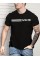 Erkek Kısa Kollu NASA Baskı Bisiklet Yaka T-shirt