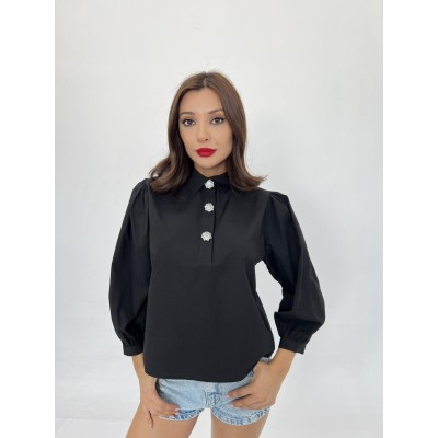 7043 GÖMLEK-SİYAH 7043 GÖMLEK-SİYAH
