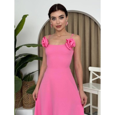 Matilda Gül İp Askılı Elbise Matilda Gül İp Askılı Elbise