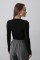Uzun Kol Crop Top - Siyah Uzun Kol Crop Top - Siyah