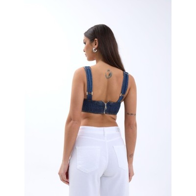 7131 KOT CROP-MAVİ 7131 KOT CROP-MAVİ