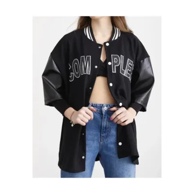 Complex Kolej Oversize T-shirt - Siyah Complex Kolej Oversize T-shirt - Siyah