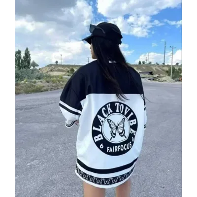 Dijital Baskılı Tshirt - Siyah Dijital Baskılı Tshirt - Siyah