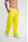 Unisex Boru Paça Baggy Eşofman Pantalon - Sari