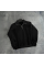 Erkek Yarım Fermuarlı Üç İplik Sweatshirt - Siyah
