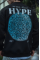 Üç İplik Bisiklet Yaka Baskılı SweatShirt - Siyah