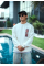 Uzun Kol Bisiklet Yaka Ön Ve Arka Baskılı SweatShirt - Beyaz