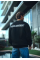 Kışlık Bisiklet Yaka Oversize Baskılı SweatShirt - Siyah