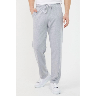 Üç İplik Basic Eşofman Pantolon - Gri