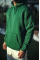 Üç İplik Penye Kapşonlu Basic SweatShirt - Haki