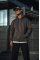 Üç İplik Penye Kapşonlu Basic SweatShirt - Antrasit