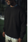Kışlık Bisiklet Yaka Üç İplik Basic SweatShirt - Siyah