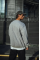 Kışlık Bisiklet Yaka Üç İplik Basic SweatShirt - Gri