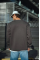Kışlık Bisiklet Yaka Üç İplik Basic SweatShirt - Antrasit