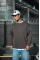 Kışlık Bisiklet Yaka Üç İplik Basic SweatShirt - Antrasit