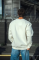 Kışlık Bisiklet Yaka Üç İplik Basic SweatShirt - Beyaz