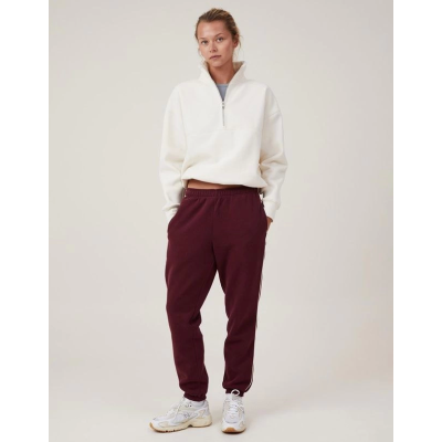 Oversize Yarım Farmuarlı Yakalı Basic SweatShirt - Beyaz Oversize Yarım Farmuarlı Yakalı Basic SweatShirt - Beyaz