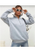 Unisex Uzun Kol Yarım Farmuarlı Yakalı Basic SweatShirt - Gri Unisex Uzun Kol Yarım Farmuarlı Yakalı Basic SweatShirt - Gri