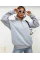 Unisex Uzun Kol Yarım Farmuarlı Yakalı Basic SweatShirt - Gri Unisex Uzun Kol Yarım Farmuarlı Yakalı Basic SweatShirt - Gri