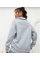 Unisex Uzun Kol Yarım Farmuarlı Yakalı Basic SweatShirt - Gri Unisex Uzun Kol Yarım Farmuarlı Yakalı Basic SweatShirt - Gri