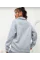 Unisex Uzun Kol Yarım Farmuarlı Yakalı Basic SweatShirt - Gri Unisex Uzun Kol Yarım Farmuarlı Yakalı Basic SweatShirt - Gri