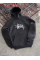 Üç İplik Kapşonlu Baskılı SweatShirt - Füme Üç İplik Kapşonlu Baskılı SweatShirt - Füme
