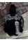 Kışlık Üç İplik Baskılı Kapşonlu SweatShirt - Siyah Kışlık Üç İplik Baskılı Kapşonlu SweatShirt - Siyah
