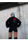 Oversize Üç İplik Bisiklet Yaka Baskılı SweatShirt - Siyah Oversize Üç İplik Bisiklet Yaka Baskılı SweatShirt - Siyah
