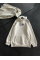 Üç İplik Penye Uzun Kol Kapşonlu Baskılı SweatShirt - Beyaz Üç İplik Penye Uzun Kol Kapşonlu Baskılı SweatShirt - Beyaz