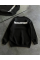 Kışlık Bisiklet Yaka Oversize Baskılı SweatShirt - Siyah Kışlık Bisiklet Yaka Oversize Baskılı SweatShirt - Siyah
