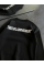 Kışlık Bisiklet Yaka Oversize Baskılı SweatShirt - Siyah Kışlık Bisiklet Yaka Oversize Baskılı SweatShirt - Siyah