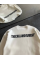 Kışlık Bisiklet Yaka Oversize Baskılı SweatShirt - Beyaz Kışlık Bisiklet Yaka Oversize Baskılı SweatShirt - Beyaz