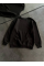 Kışlık Bisiklet Yaka Üç İplik Basic SweatShirt - Siyah Kışlık Bisiklet Yaka Üç İplik Basic SweatShirt - Siyah