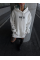 Uzun Kol Kapşonlu Göğüs Baskılı SweatShirt - Beyaz Uzun Kol Kapşonlu Göğüs Baskılı SweatShirt - Beyaz