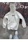 Uzun Kol Kapşonlu Göğüs Baskılı SweatShirt - Beyaz Uzun Kol Kapşonlu Göğüs Baskılı SweatShirt - Beyaz