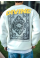 Kışlık Bisiklet Yaka Baskılı SweatShirt - Beyaz