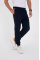 Unisex Kışlık Üç İplik Lastikli Eşofman Pantolon - Lacivert