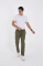Unisex Üç İplik Basic Eşofman Pantolon - Haki