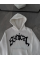 Üç İplik Kapşonlu Baskılı Oversize SweatShirt- Beyaz Üç İplik Kapşonlu Baskılı Oversize SweatShirt- Beyaz