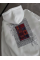 Uzun Kol Kapşonlu Ön Ve Arka Baskılı SweatShirt - Beyaz